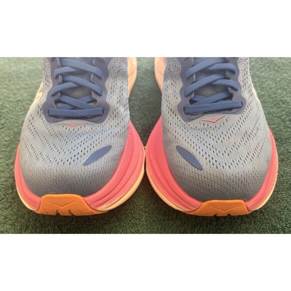 Hoka One One Bondi 8 Coastal Sky All Aboard Running Shoes Womens Size 9.5B - Picture 4 of 7